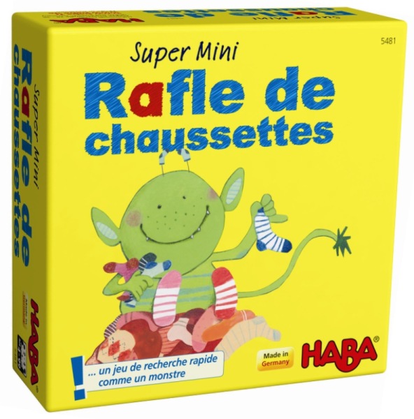 Haba Jeu Super Mini Rafle de Chaussettes