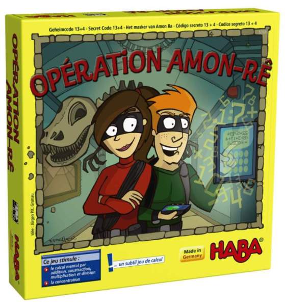 Haba Jeu de Société Opération Amon-Rê