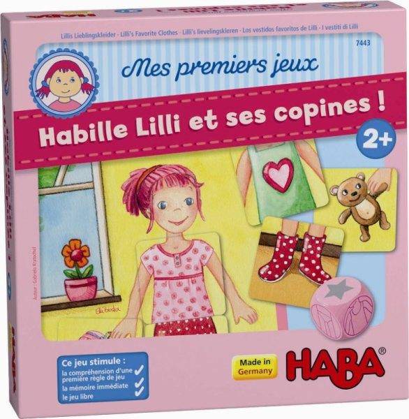 Haba Jeu Habille Lilli et ses Copines