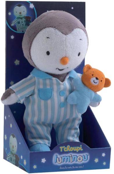 Jemini Peluche Tchoupi Luminou - 26 cm