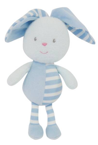 Jemini Peluche Luminou Lapin Bleu - 21 cm