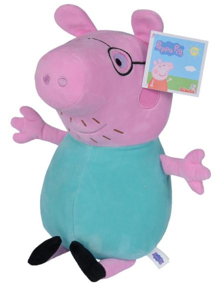 Nicotoy Peluche Papa Pig - 35 cm