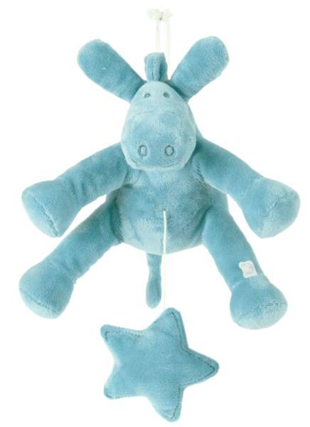 Noukies Peluche Musicale Ane Paco Turquoise Mix and Match - 20 cm