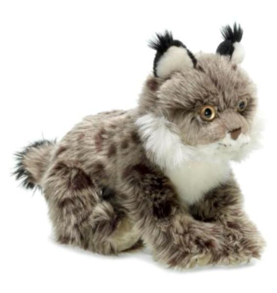 WWF Peluche Lynx Marron 23 cm