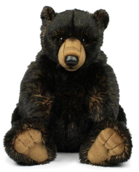 WWF Peluche Grizzly Noir - 32 cm