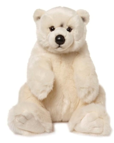 WWF Peluche Ours Polaire Assis - 47 cm