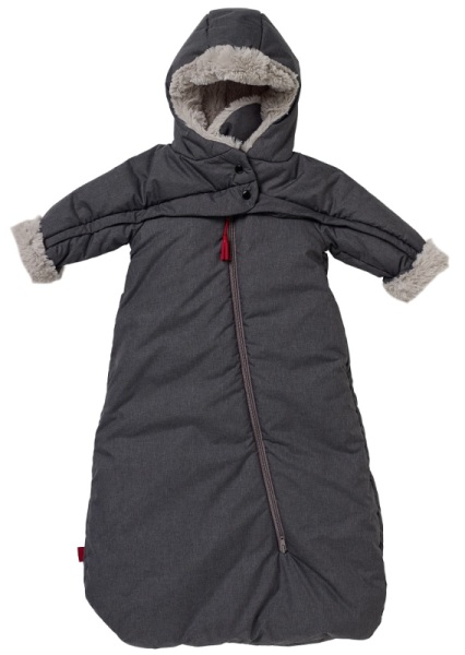 Red Castle Combi Troika T-Zip Tendresse Gris - 6/12 mois