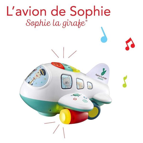 Vulli Avion Sophie la Girafe