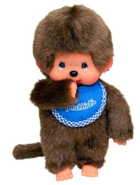 Monchhichi Peluche Monchhichi Garçon Bleu - 20 cm