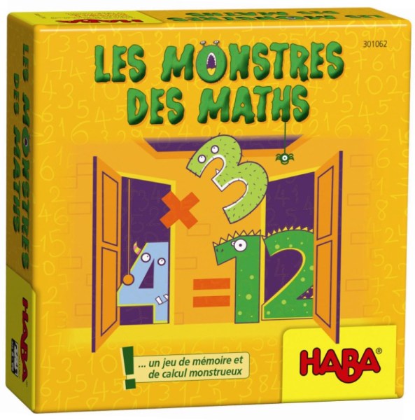 Haba Jeu Les monstres des Maths