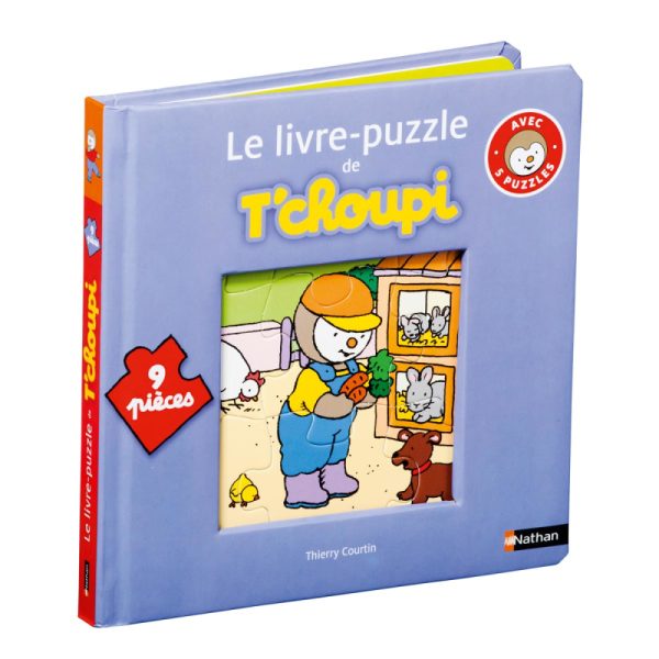 Nathan Livre Livre Puzzle de Tchoupi