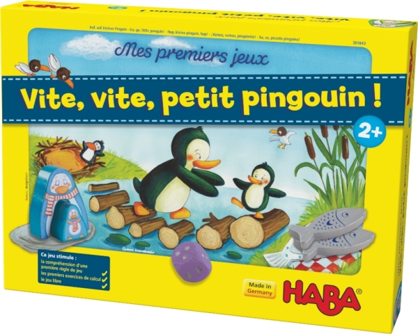 Haba Jeu Vite Vite Petit Pingouin