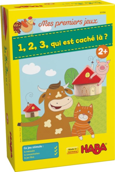 Haba Jeu 123 Qui est caché là ?