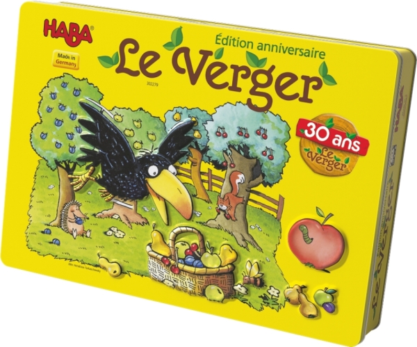 Haba Jeu Le Verger - Edition Anniversaire 30 ans Boite Métal
