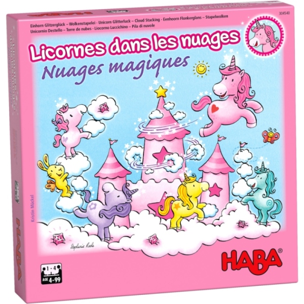 Haba Licorne dans les Nuages - Nuages Magiques Haba Licorne dans les Nuages - Nuages Magiques