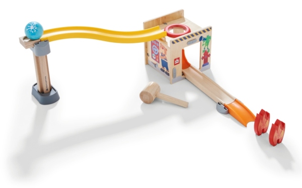 Haba Kit thématique Caserne Tape-boules Kullerbü Haba Kit thématique Caserne Tape-boules Kullerbü