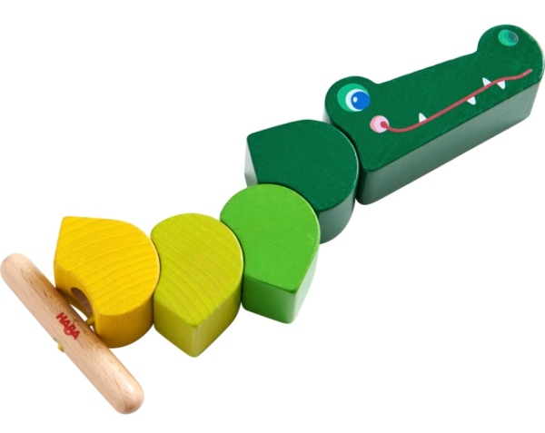 Haba Jeu de laçage Croco Haba Jeu de laçage Croco