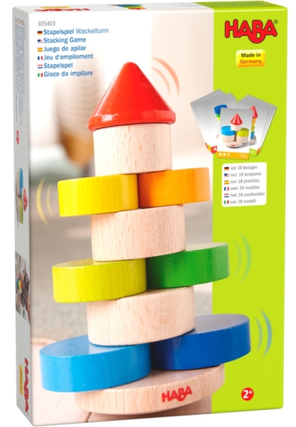 Haba Jeu à empilement Tour culbuto