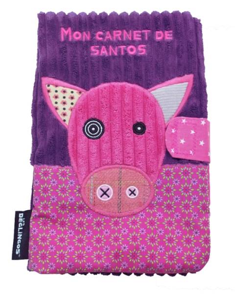 Les Déglingos Protège Carnet de Santé Cochon Jambonos