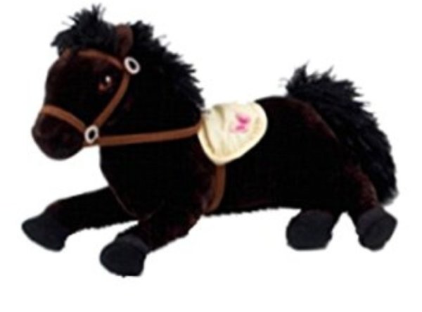 Jemini Peluchette Cheval Starlight Couché Grand Galop - 19 cm