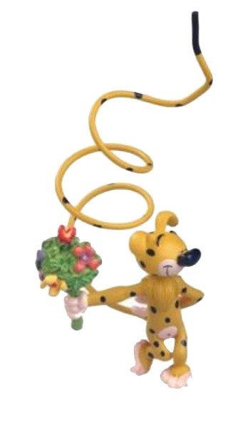 Plastoy Figurine Marsupilami Bouquet de Fleur