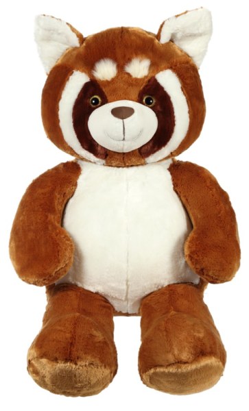 Gipsy - Peluche géante panda roux 120 cm, Livraison Gratuite 24/48h