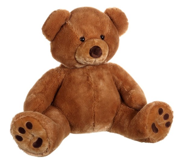 Gipsy Peluche Ours Patachon Caramel - 120 cm