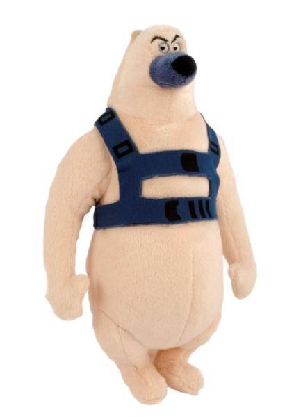 Gipsy Peluche Caporal Pingouins de Madagascar - 18 cm