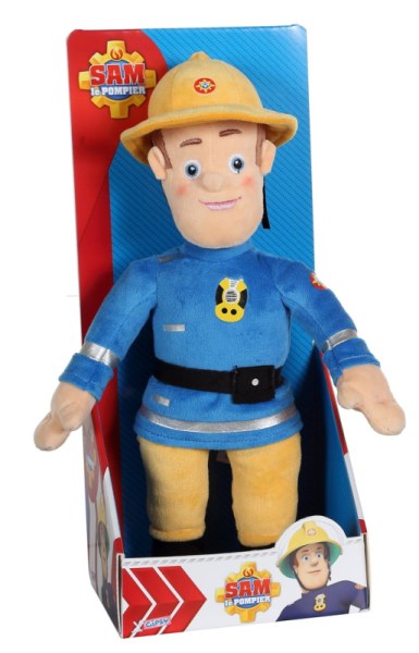 Peluche sam sale le pompier