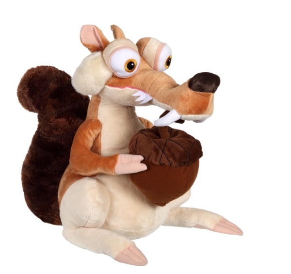 Gipsy Peluche Scrat L'Age De Glace - 40 cm