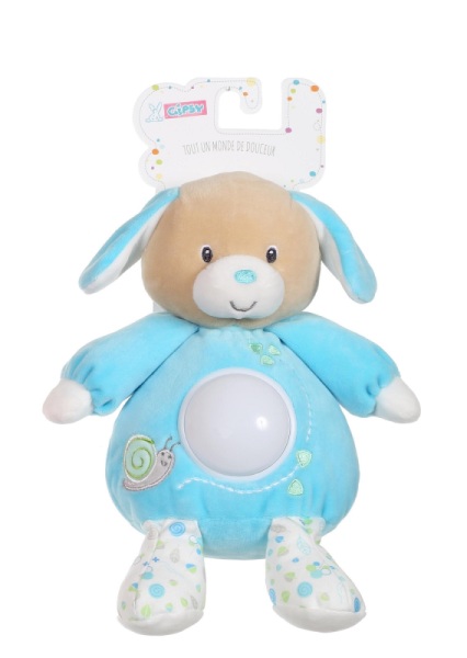 Gipsy Peluche Veilleuse Chien Garden - 20 cm