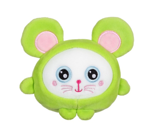 Gipsy Peluche Squishimals Souris Squeeky Vert 32 cm Gipsy Peluche Squishimals Souris Squeeky Vert 32 cm