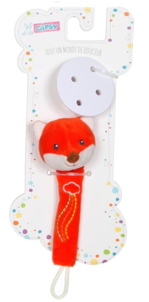 Gipsy Attache Sucette Renard Rainbow