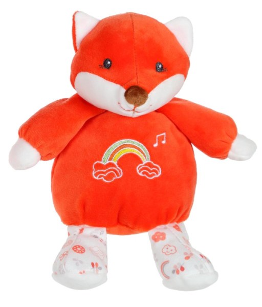 Gipsy Peluche Musicale Renard Rainbow - 20 cm