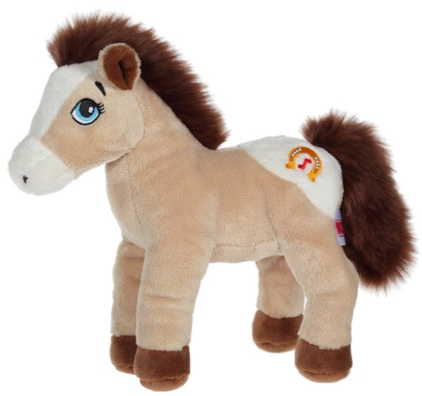 Gipsy Peluche Cheval Kisco Beige Sonore - 22 cm