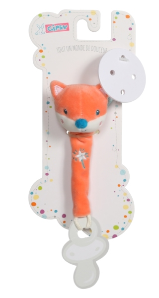 Gipsy Attache tétine renard les ptits féeriques
