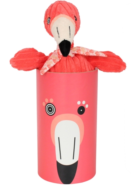 Les Déglingos Peluche Flamingos Le Flamant Rose Simply - 33 cm