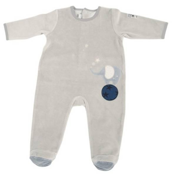 Moulin Roty Pyjama Beige Aimé et Céleste - 3 Mois