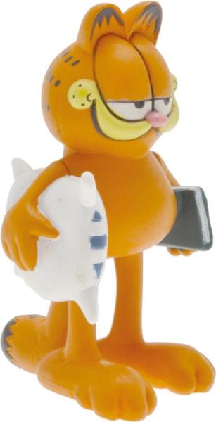 Plastoy Figurine Garfield Oreiller et Livre