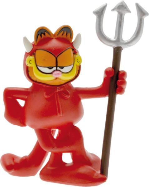 Plastoy Figurine Garfield déguisé en Diable