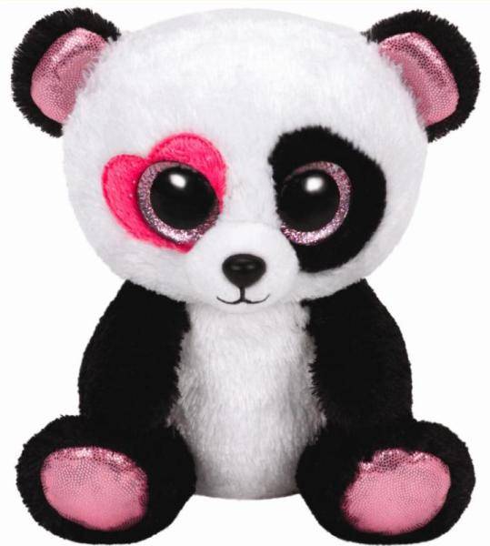 Ty Peluchette Panda Mandy Beanie Boo's - 15 cm
