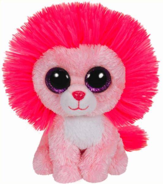 Ty Peluchette Lion Fluffy Beanie Boo's - 15 cm