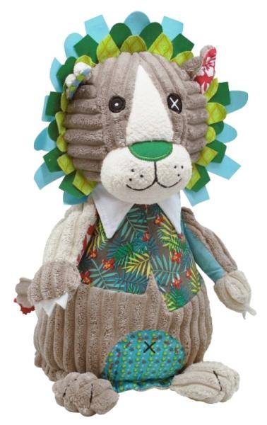 Les Déglingos Peluche Lion Jelekros Original - 27 cm