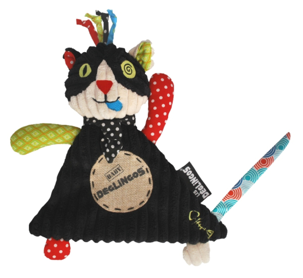 Les Déglingos Doudou Chat Baby Charlos