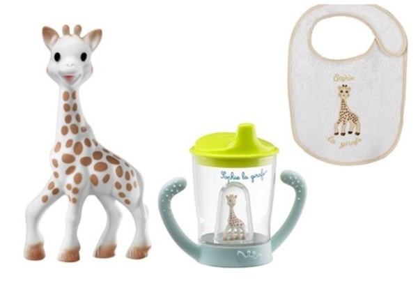 Vulli Set Tasse Anti-Fuite Sophie la Girafe