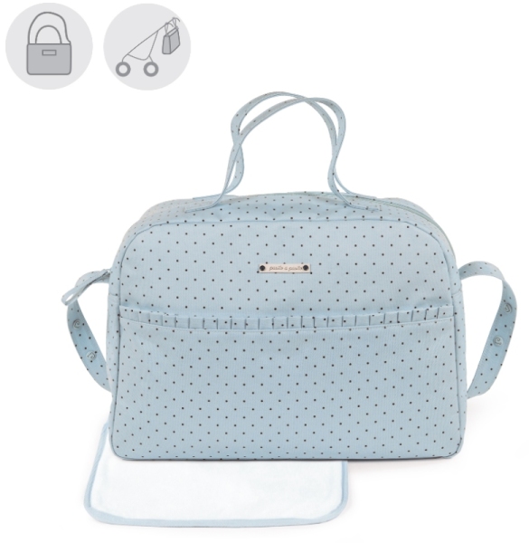 Pasito A Pasito Sac à Langer Bleu Triana