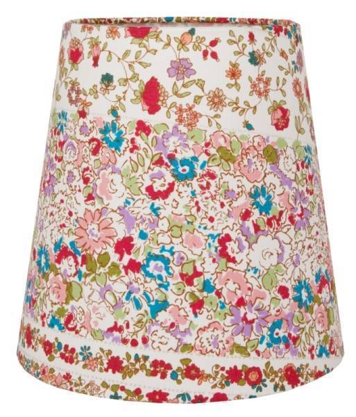 Trousselier Abat-Jour Fleurs Rouges 15x15 cm