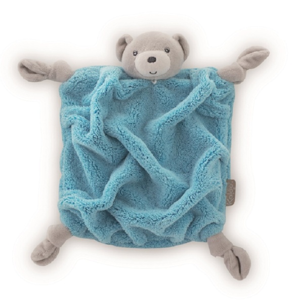 Kaloo Doudou Ours Bleu Fluo - 20 cm