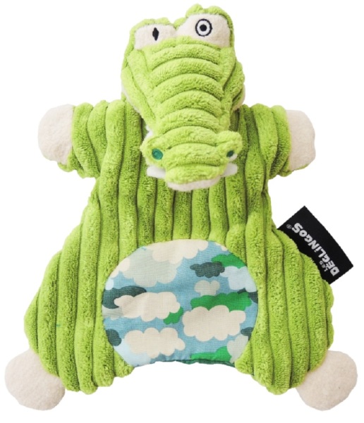 Les Déglingos Doudou Marionnette Alligator Aligatos - 23 cm