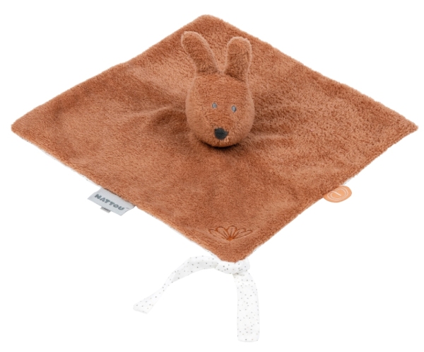 Nattou Doudou Lapin Bonnie Rouille